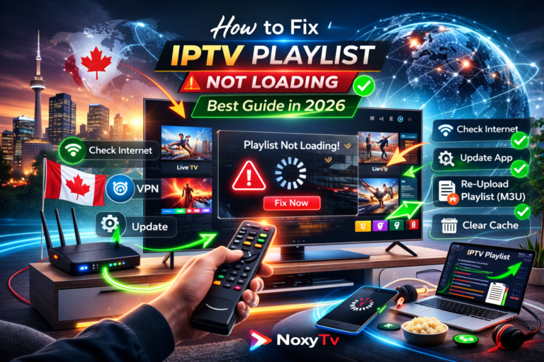 How to Fix IPTV Playlist Not Loading