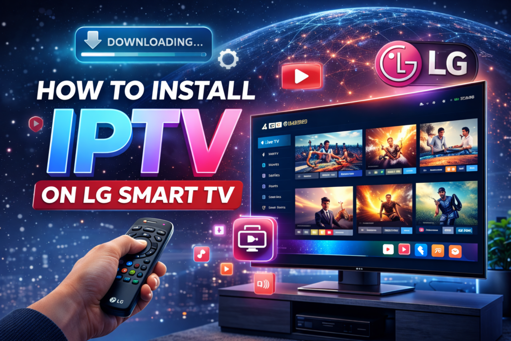 How to install iptv on lg smart tv easily