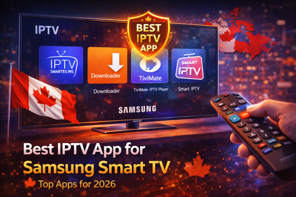 Best IPTV App for Samsung Smart TV