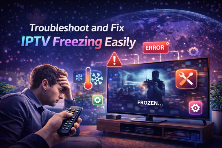 How to Fix IPTV Freezing Issues