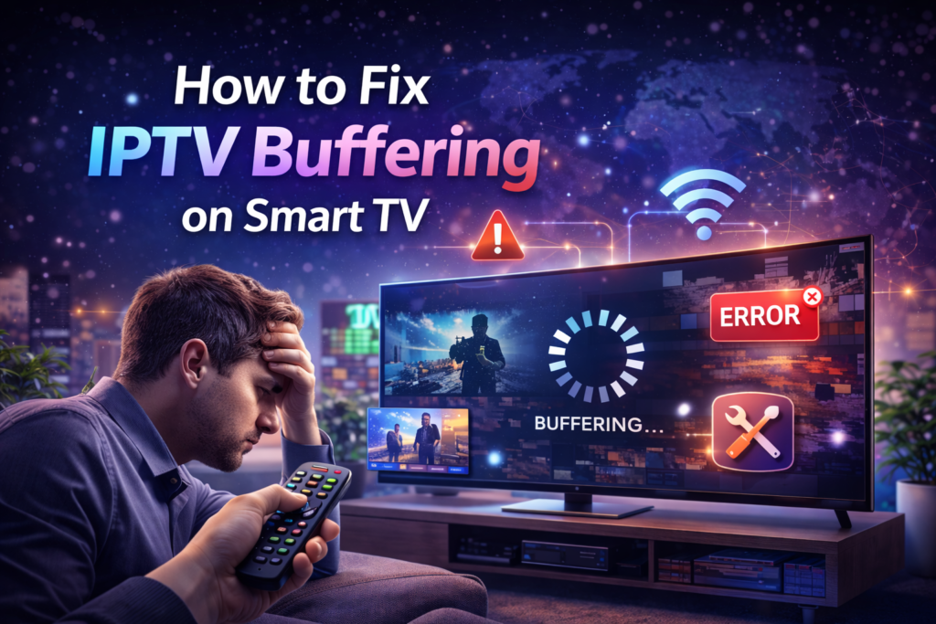 How to Fix IPTV Buffering on Smart TV