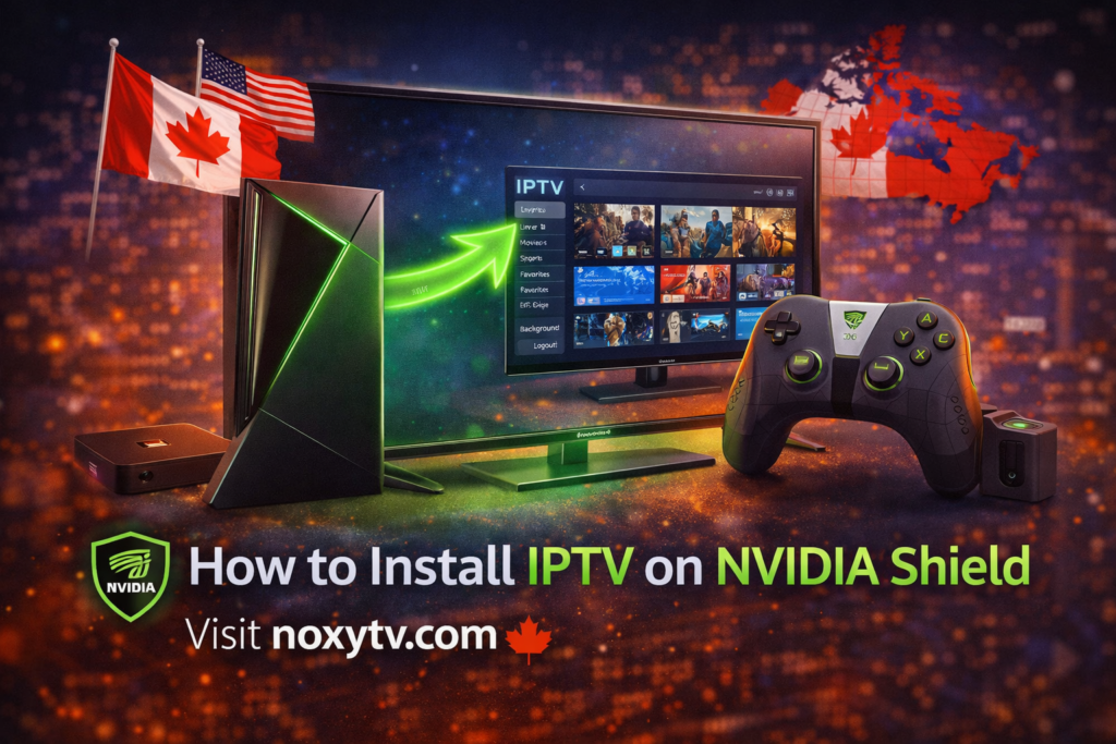 how to install iptv on nvidia shield