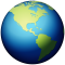 Earth Globe Americas Emoji